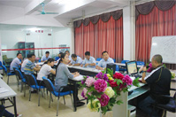 16 de octubre de 2014 se celebró Mingbang química sesión de entrenamiento división de pintura automo